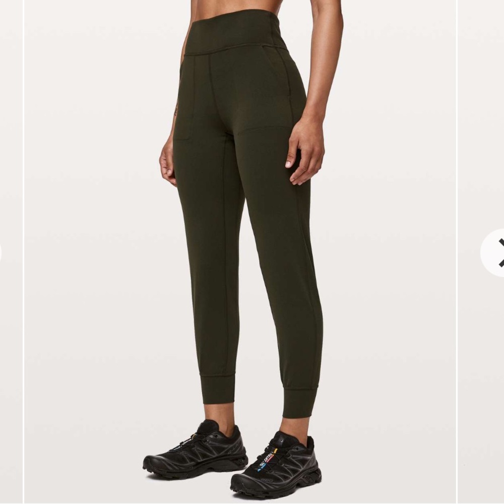 lululemon athletica Olive High-Rise Jogger Pants